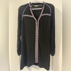 Tularosa Wyatt Embroidered Trim Tunic Small